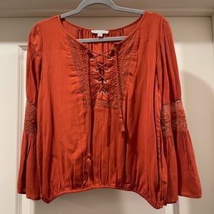 American Eagle Burnt Orange Top